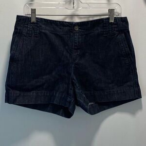 LOFT Dark Blue Jean Shorts